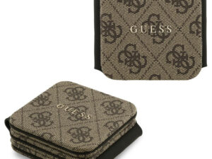 Guess 4G 3in1 vezeték nélküli wireless töltő, összecsukható, MagSafe, barna