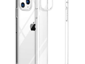 Apple iPhone 12 Pro Max, Szilikon tok, átlátszó