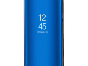Huawei Honor 30 Pro / 30 Pro Plus, Oldalra nyíló tok, hívás mutatóval, Smart View Cover, kék (utángyártott)