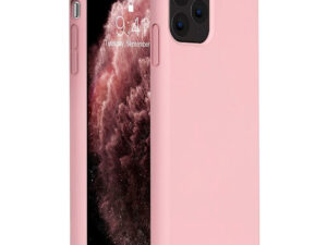 Huawei P30 Lite, Szilikon tok, Wooze Liquid Silica Gel, rózsaszín