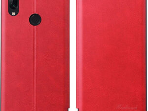 Apple iPhone 13, Oldalra nyíló tok, stand, Wooze Protect And Dress Book, piros