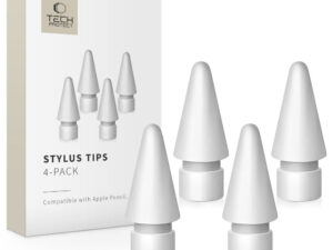 Tech-Protect Apple Pencil Stylus hegyek, fehér (4db)