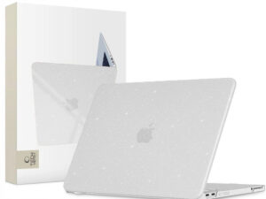 Tech-Protect Smartshell Apple Macbook Neo 13 (2026) tok, csillámos átlátszó