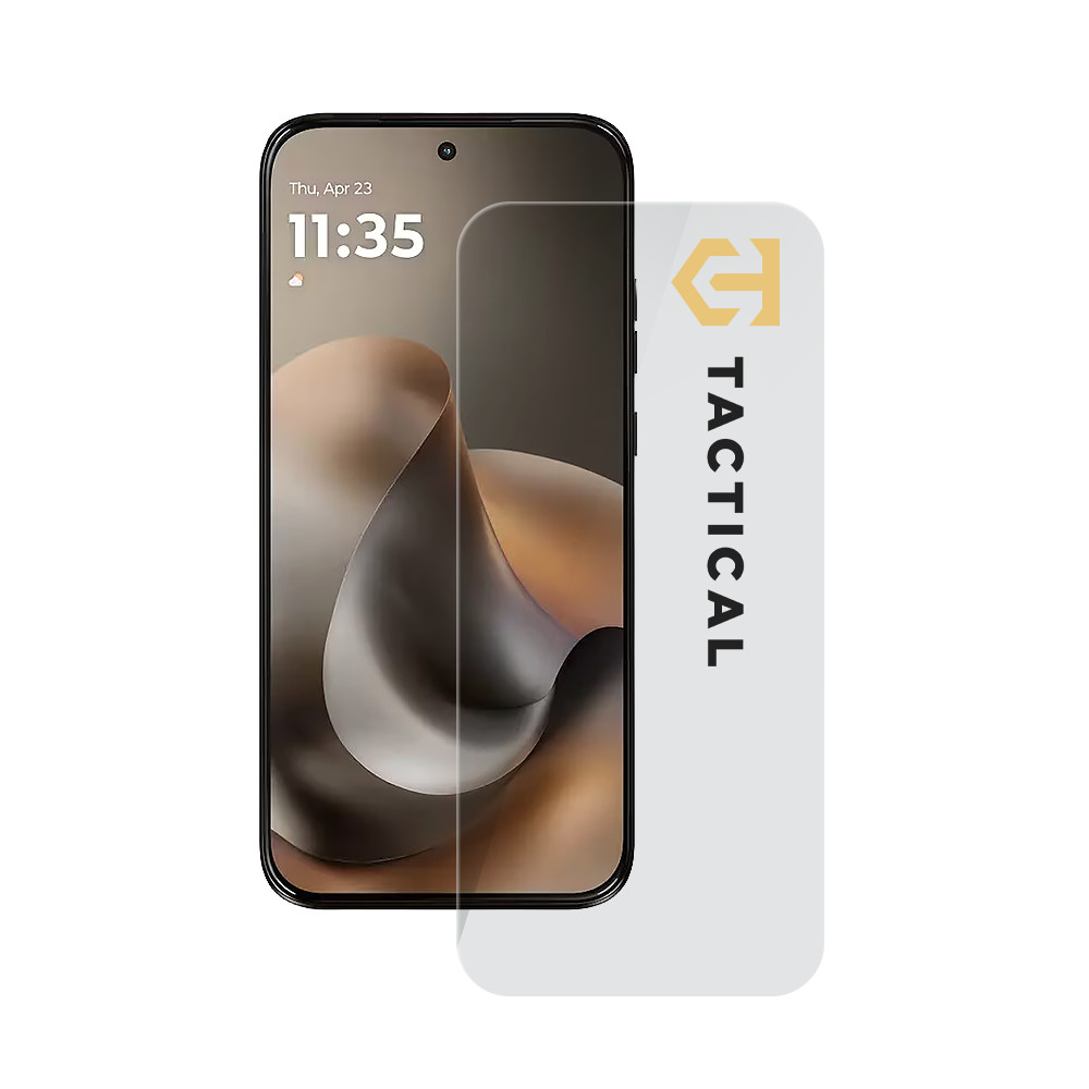 Tactical Glass Shield 2.5D Motorola G77 kijelzővédő üvegfólia, átlátszó