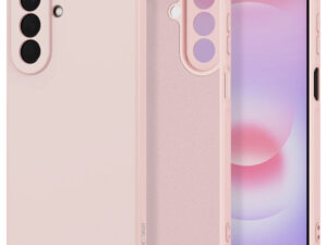 Tech-Protect Icon Samsung Galaxy A27 szilikon tok mikroszálas béléssel, rózsaszín