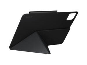 Xiaomi Pad 7 Pro / Pad 7 gyári oldalra nyíló, kitámasztható mappa tok ceruza tartóval, fekete