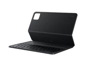 Xiaomi Pad 8 Pro / Pad 8 gyári oldalra nyíló, kitámasztható mappa tok billentyűzettel, szürke