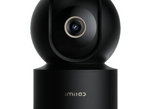 Imilab C22 beltéri biztonsági kamera, 360 fokban forgatható, 3K felbontás, 6x digitális zoom, SD kártya max. 256GB, fekete