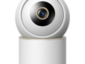 Imilab C40 beltéri biztonsági kamera, 355 fokban forgatható, 4K felbontás, 6x digitális zoom, SD kártya max. 256GB, fehér