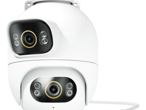 Imilab EC6 dual kültéri biztonsági kamera, 3K+3K felbontás, WiFi, SD kártya max. 256GB, fehér
