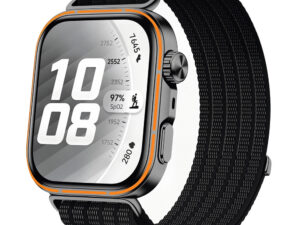 Tech-Protect Huawei Watch Fit 5 / 5 Pro / 4 / 4 Pro / 3 nylon szíj, fekete