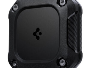 Spigen Tough Armor Apple AirTag 1 / 2 tok, megerősített sarok, IPX8, fekete