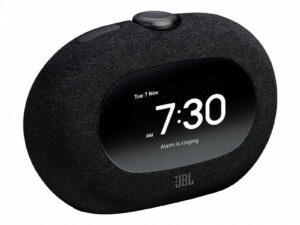 JBL Horizon 3 bluetooth hangszóró ébresztőórával, DAB/FM rádióval, fekete