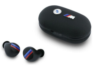 BMW Metal Logo TWS vezeték nélküli bluetooth fülhallgató, ENC, fekete