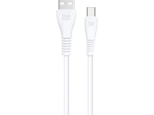 Blue Star PJ-DG4-A USB-A-USB-C töltő- és adatkábel, 2A, 1m, fehér