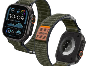 Spigen WBF0 Apple Watch Ultra 3 / 2 / 1 / SE / 11 / 10 / 9 / 8 (44/45/46/49mm) szíj, zöld