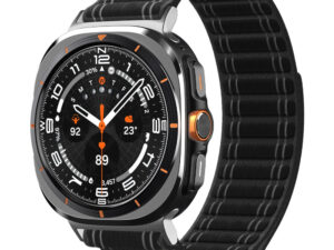 Spigen WBF0 Samsung Galaxy Watch Ultra 2024 / 2025 (47mm) szíj, fekete