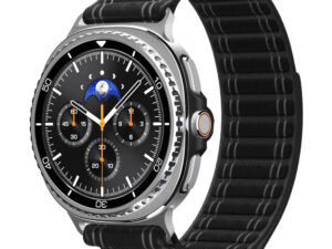 Spigen WBF0 Samsung Galaxy Watch 8 / Watch 8 Classic (40/44/46mm) szíj, fekete