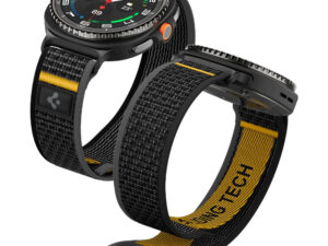 Spigen Athlex Air Samsung Galaxy Watch 8 / Watch 8 Classic (40/44/46mm) szíj, fekete