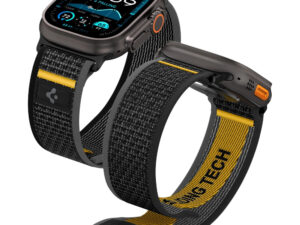 Spigen Athlex Air Apple Watch Ultra 3 / 2 / 1 / SE / 11 / 10 / 9 / 8 (44/45/46/49mm) szíj, fekete