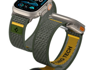 Spigen Athlex Air Apple Watch Ultra 3 / 2 / 1 / SE / 11 / 10 / 9 / 8 (44/45/46/49mm) szíj, zöld