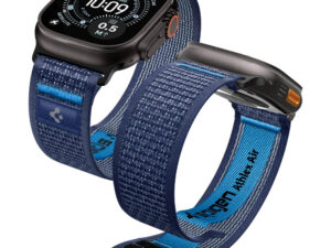 Spigen Athlex Air 2 Apple Watch Ultra 3 / 2 / 1 / SE / 11 / 10 / 9 / 8 (44/45/46/49mm) szíj, kék