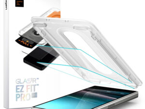 Spigen Glas.tR EZ Fit Pro HD Samsung Galaxy Z Fold 7 kijelzővédő fólia felhelyező kerettel (2db)