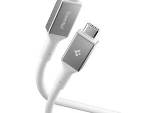 Spigen EB10020CC USB-C-USB-C töltő- és adatkábel, 100W, 2m, fehér