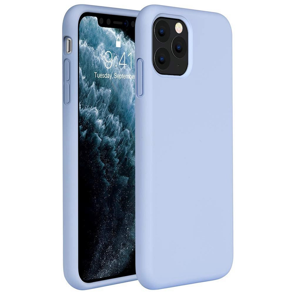 Xiaomi Redmi Note 14 Pro 4G (Global), Szilikon tok, Wooze Liquid Silica Gel, lila