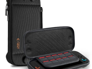 Nintendo Switch 2 tok, fogantyúval, TP Slim Pouch, fekete