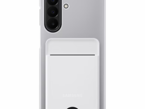 Samsung A27 5G kártyatartós hátlap, világos szürke