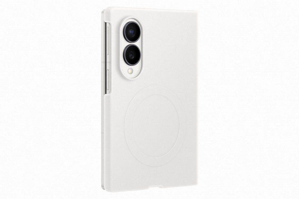 Samsung Galaxy Fold8 mágneses szilikon tok, fehér - Image 5