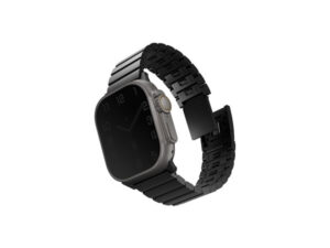 Uniq Strova Magsafe Apple Watch állítható szíj, 49/45/44/42MM, fekete