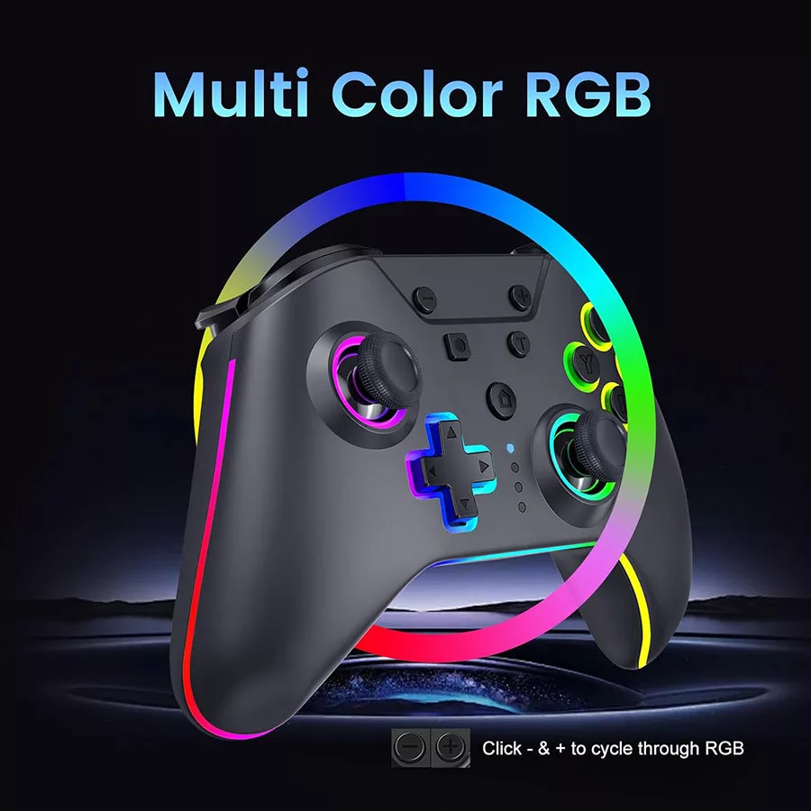 Armor3 NuRival Nintendo Switch Fekete vezeték nélküli Hall Effect Stick kontroller - Image 3