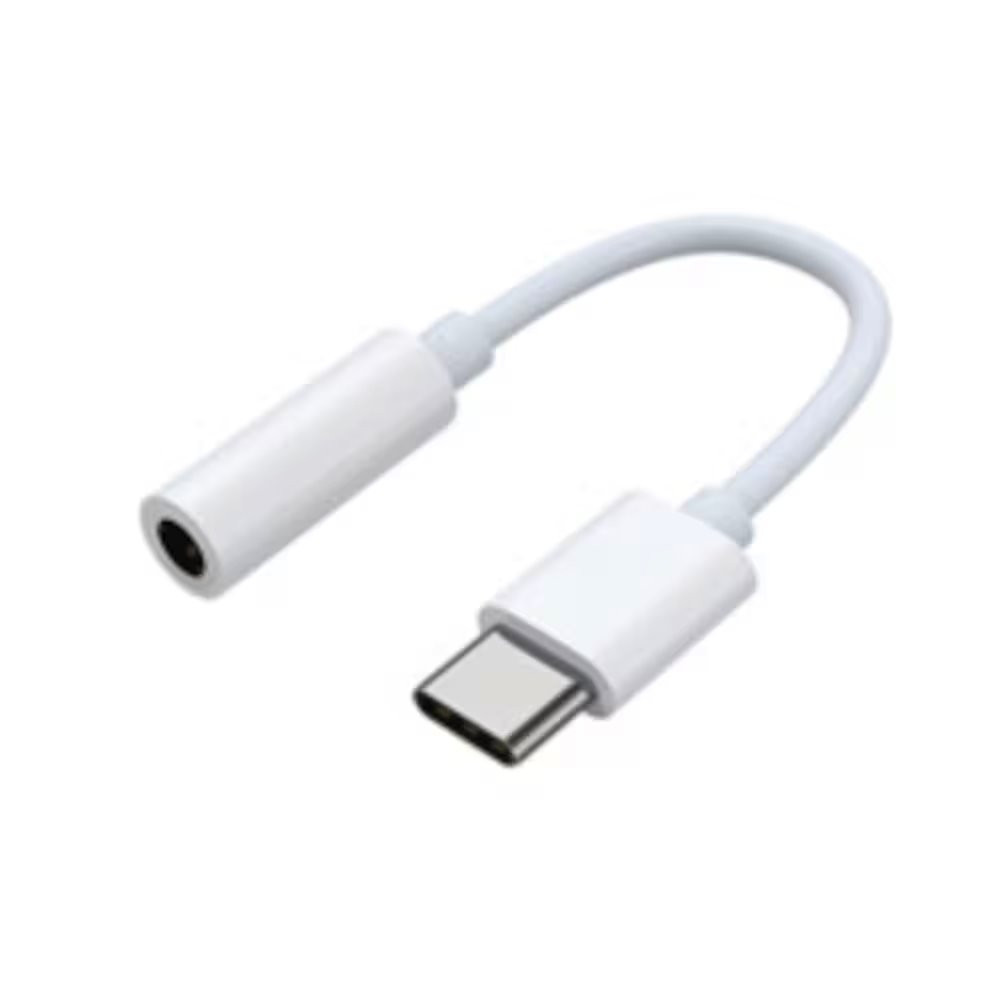 Samsung gyári USB-C-3,5mm jack adapter, fehér (GP-TGU023AE)