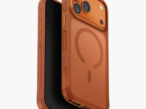 Uniq Veren Apple iPhone 17 Pro Max mágneses tok, MagSafe, narancs