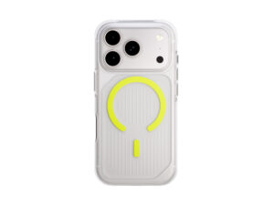 Uniq Combat Active Magclick Apple iPhone 17 Pro Max MagSafe tok, átlátszó-zöld