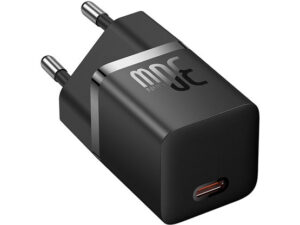 Baseus GaN5 Mini USB-C hálózati gyorstöltő adapter 30W, fekete