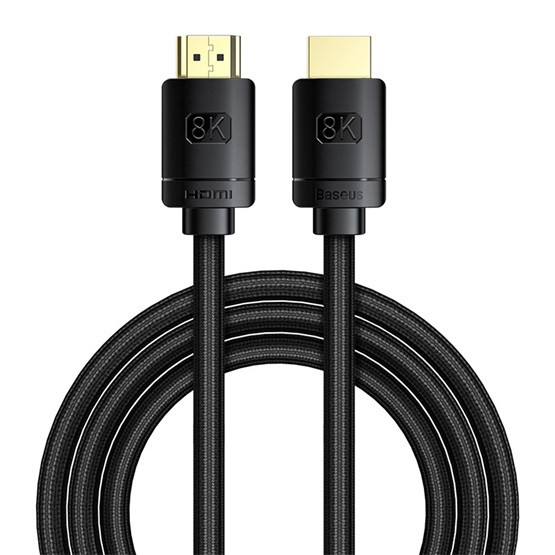 Baseus High Definition HDMI 2.1 8K kábel, 2m, fekete