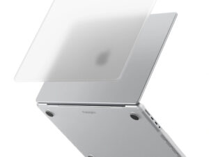 Spigen Airskin Apple Macbook Air 13 M2-M5 2023-2026 tok, Frost Clear, átlátszó