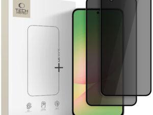 Tech-Protect GLASS SPY+ Privacy Samsung Galaxy A27 kijelzővédő üvegfólia, betekintésgátló, fekete (2db)