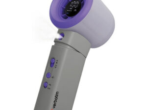 Verbatim Cool'n'Go Aqua Breeze kézi / hordozható ventilátor, szürke-lila