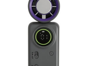 Verbatim Cool'n'Go Ice Touch Mini kézi / hordozható ventilátor, kompakt, szürke-lila