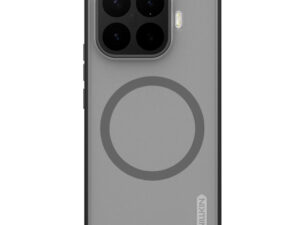 Nillkin Super Frosted PRO Magnetic Xiaomi 17T mágneses műanyag hátlap tok, MagSafe, átlátszó-fekete
