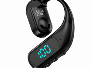 Bluestar Hook wireless / bluetooth headset vezetéshez / utazáshoz, fekete