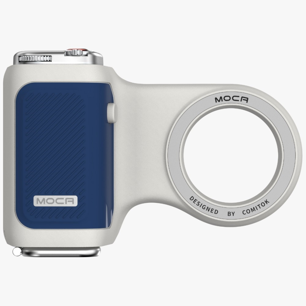 Comitok Moca telefon tartó fényképezéshez, MagSafe, IOS kompatibilis, kék
