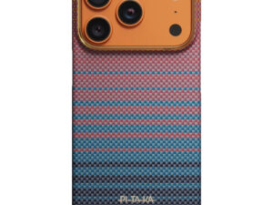 Pitaka Edge Apple iPhone 17 Pro hátlap tok, MagSafe, Aramid, sunset (California Dream 05)