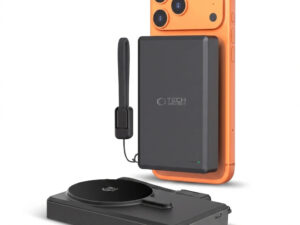 Tech-Protect PB40 LifeMag Powerbank / külső akkumulátor, MagSafe, kompakt, 25W, QI2.2, 10000mAh, fekete