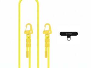 Tech-Protect C5SD vállpánt, telefonra rögzíthető, kanári sárga (crossbody pánt)