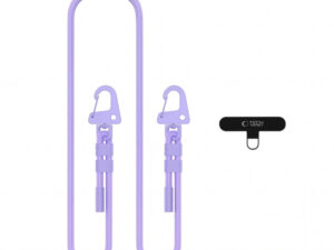 Tech-Protect C5SD vállpánt, telefonra rögzíthető, levendula (crossbody pánt)